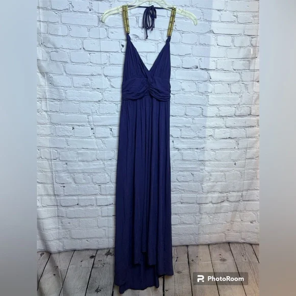 Boston Proper | Dresses | Boston Proper Blue Spaghetti Strap With Gold Tone Hardware Maxi Dress Size Xs | Poshmark Boston Proper | Dresses | Boston Proper Blue Spaghetti Strap With Gold Tone Hardware Maxi Dress Size Xs | Poshmark